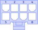 Molex Mini-Fit Jr. 8P  